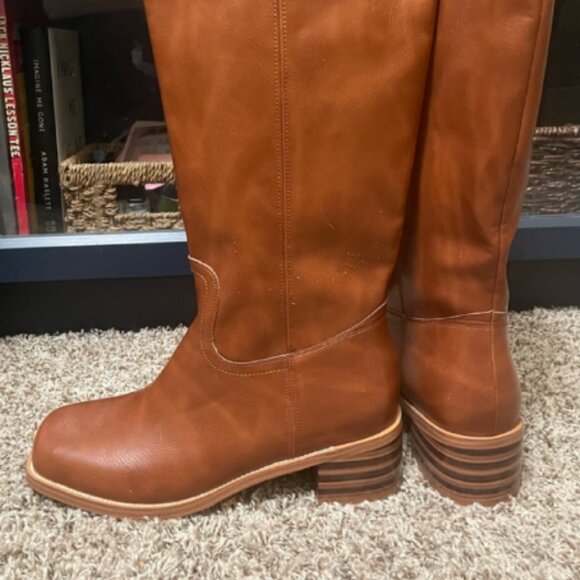 Adolilove Mid Calf Tall Boots for Women NTW Size 9 - Picture 13 of 13